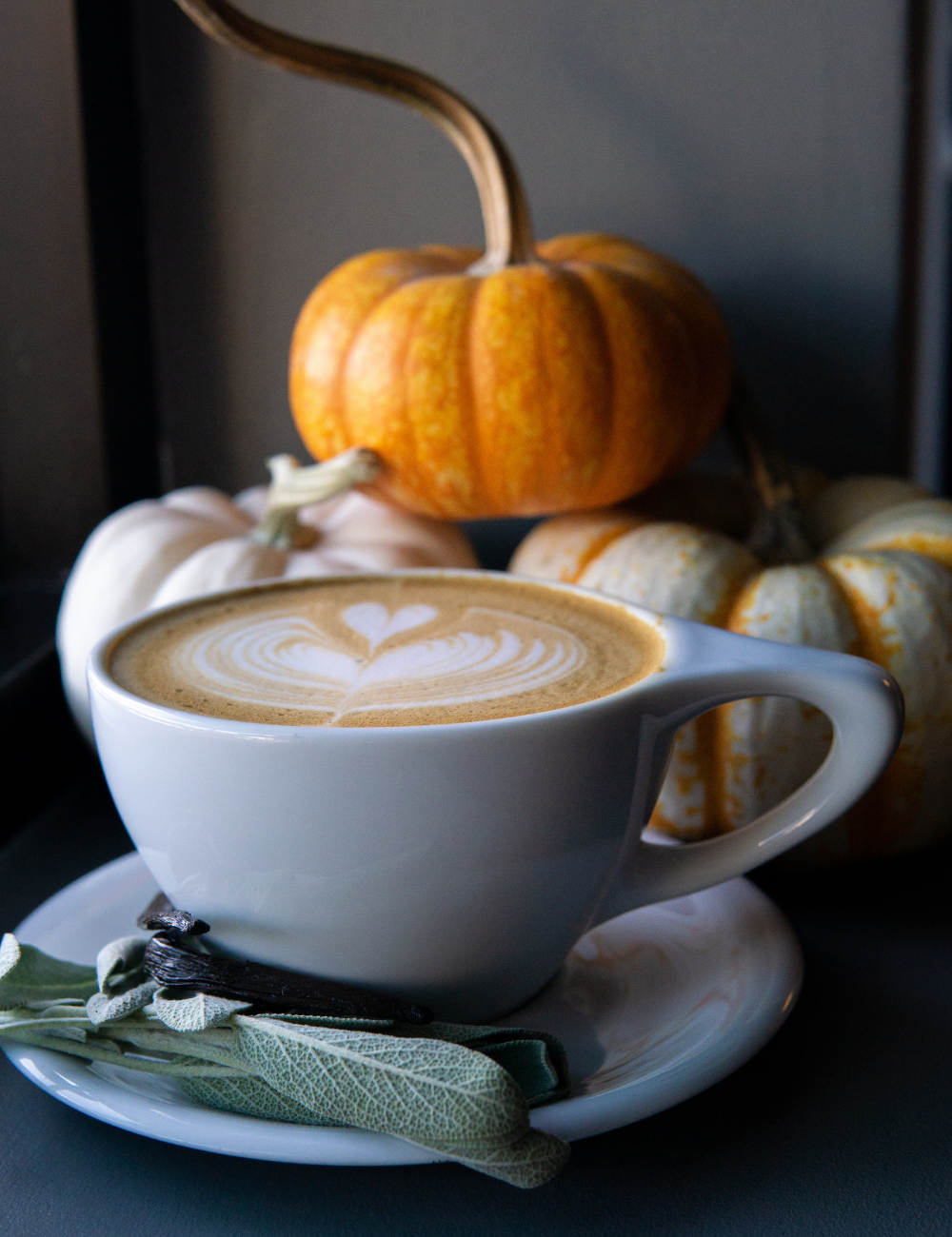 Vanilla Sage Latte - Unravel Coffee Fall Drinks
